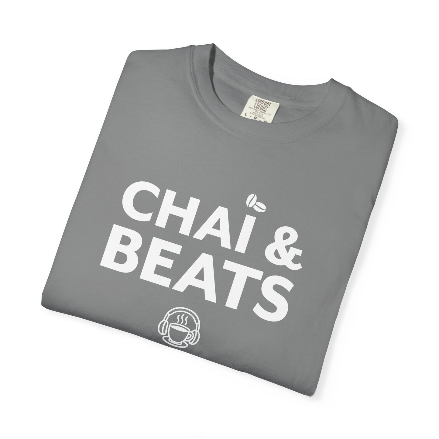 Chai & Beats - Soft Garment-Dyed Unisex T-shirt