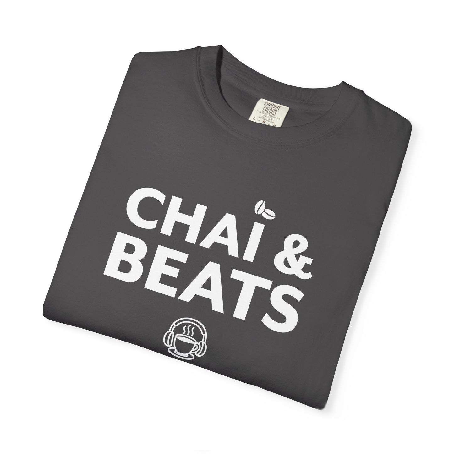 Chai & Beats - Soft Garment-Dyed Unisex T-shirt