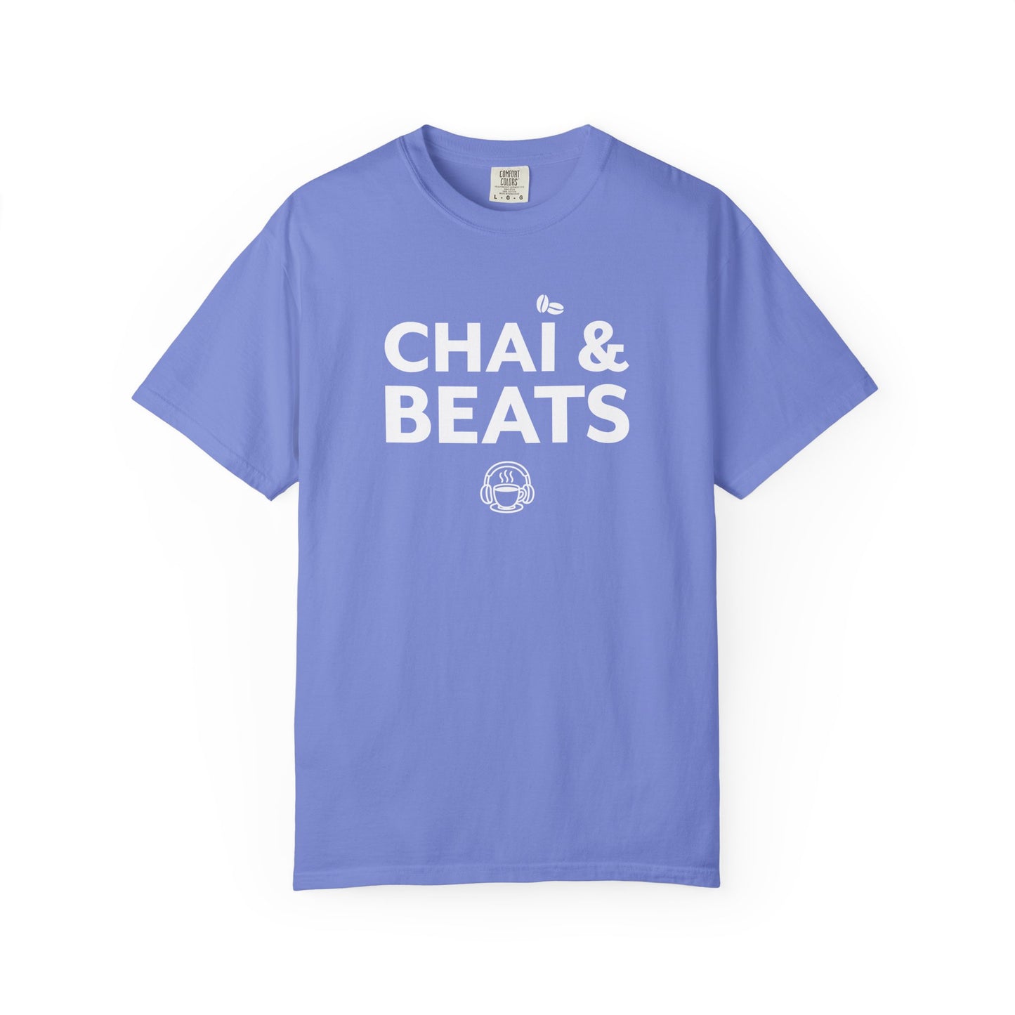 Chai & Beats - Soft Garment-Dyed Unisex T-shirt