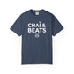 Chai & Beats - Soft Garment-Dyed Unisex T-shirt