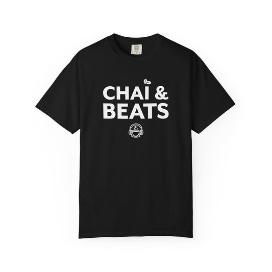 Chai & Beats - Soft Garment-Dyed Unisex T-shirt