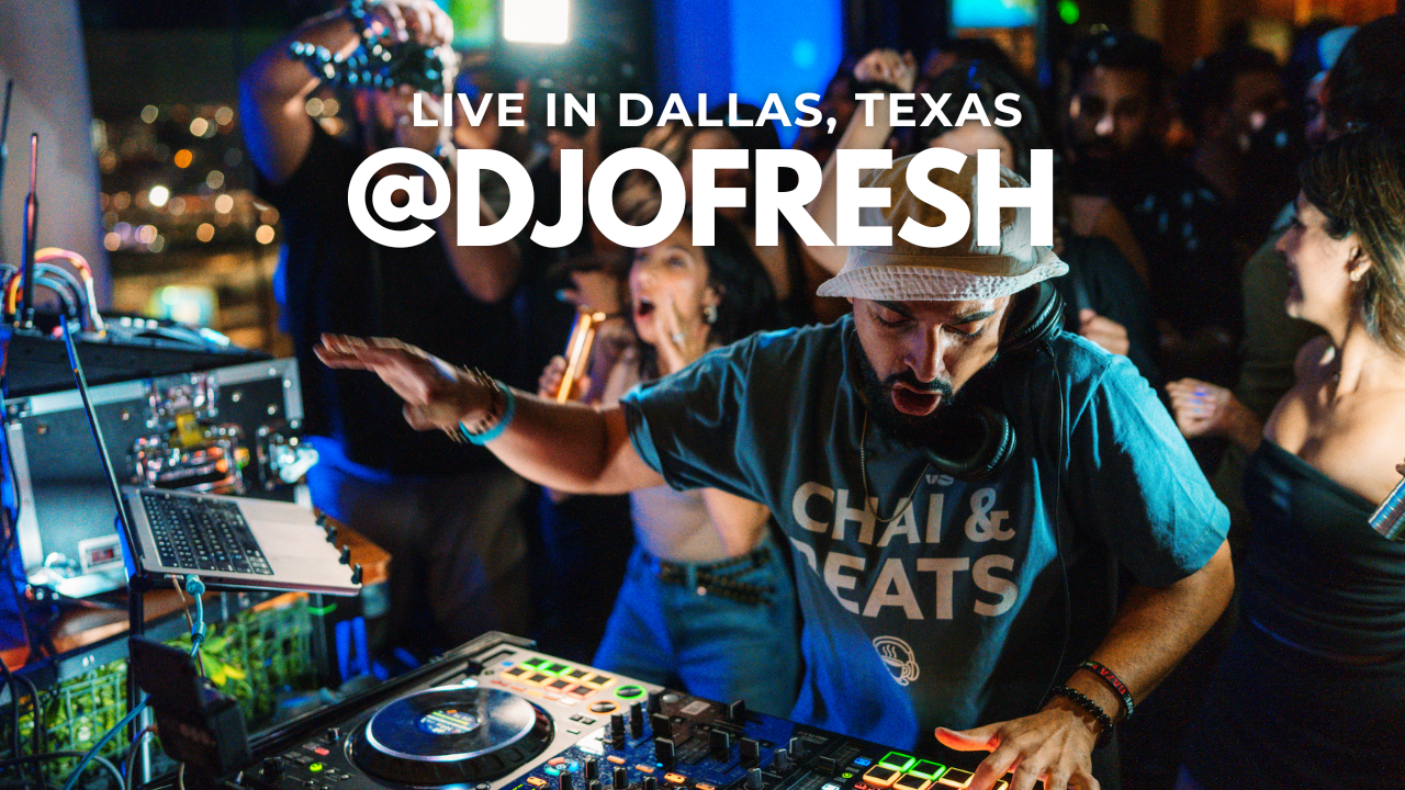 Load video: Watch our Chai &amp; Beats Dallas show on YouTube!